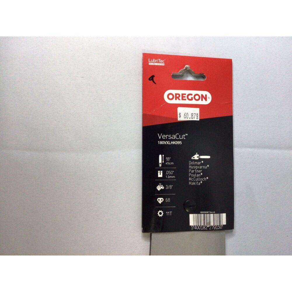 Oregon 180VXLHK095 .050" Gauge 3/8" Pitch VersaCut Guide Bar, 18"